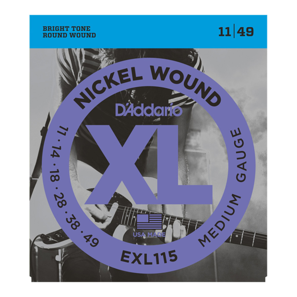 D'Addario EXL115 エレキギター弦×10セット