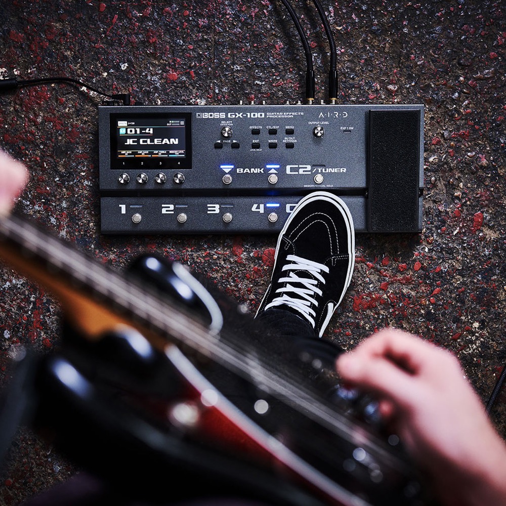 BOSS GX-100 マルチエフェクター Guitar Effects Processor エフェクターケース（小）付きセット イメージ画像
