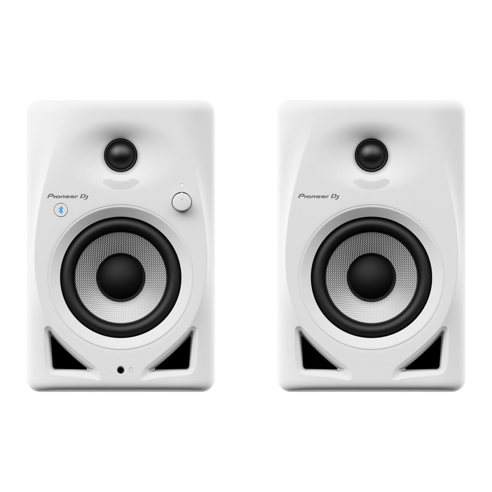 Pioneer DJ PLX-500-W White ターンテーブル リスニングセット Pioneer DJ DM-40D-BT-W付きセット Pioneer DJ DM-40D-BT-W Whiteの画像