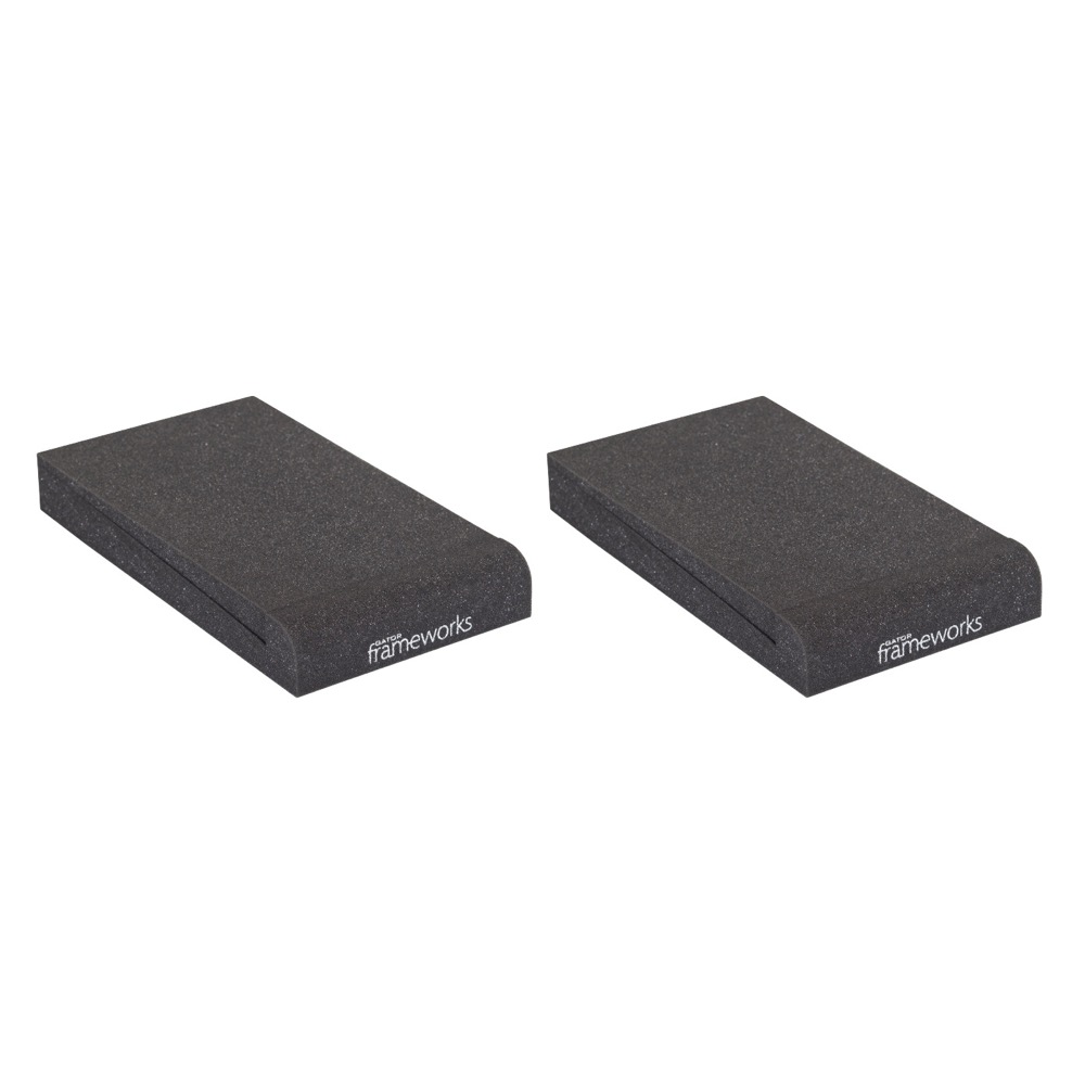 Pioneer DJ PLX-500-K Black ターンテーブル リスニングセット Pioneer DJ DM-40D-BT アイソレーションパッド付きセット Gator Frameworks GFW-ISOPAD-SM スピーカー用 アイソレーションパッド 1ペアの画像