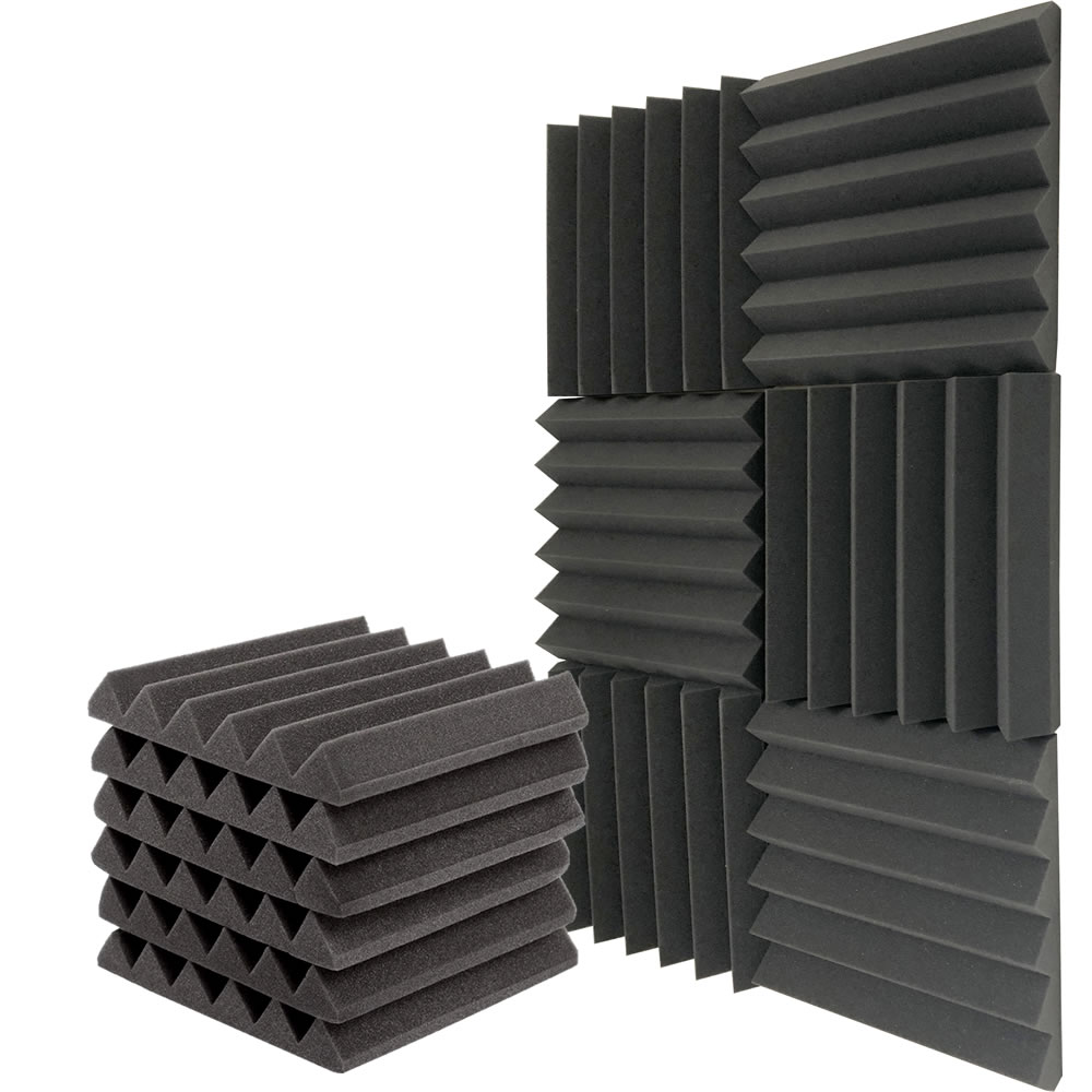 True Dyna TDSAF-30/12×4セット 吸音材 30cm X 30cm 12枚入り×4セット(合計48枚)