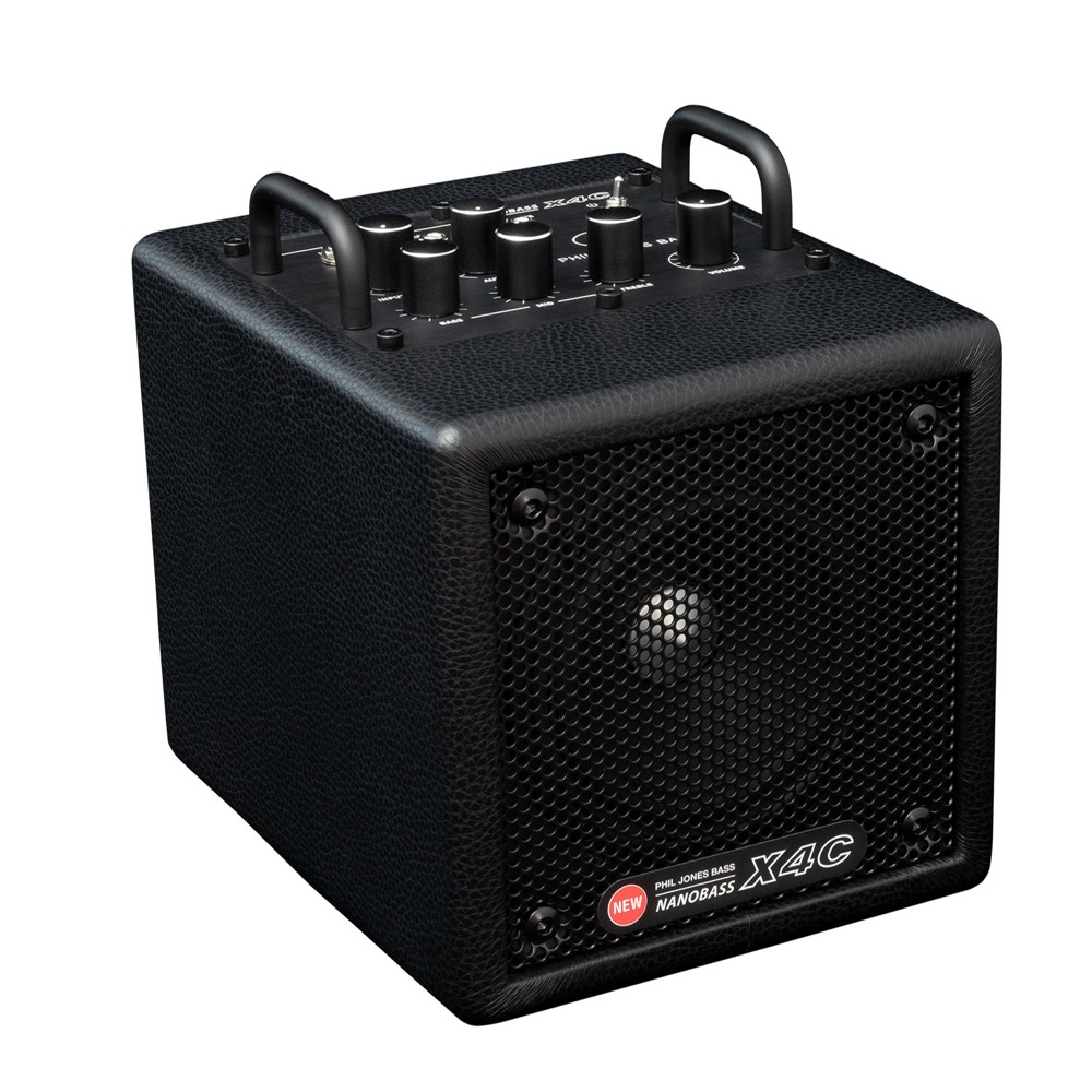 PHIL JONES BASS NANOBASS X4C Black 小型ベースアンプ コンボ メーカー推奨USBモバイルバッテリー&純正キャリングバッグセット アンプ単体画像