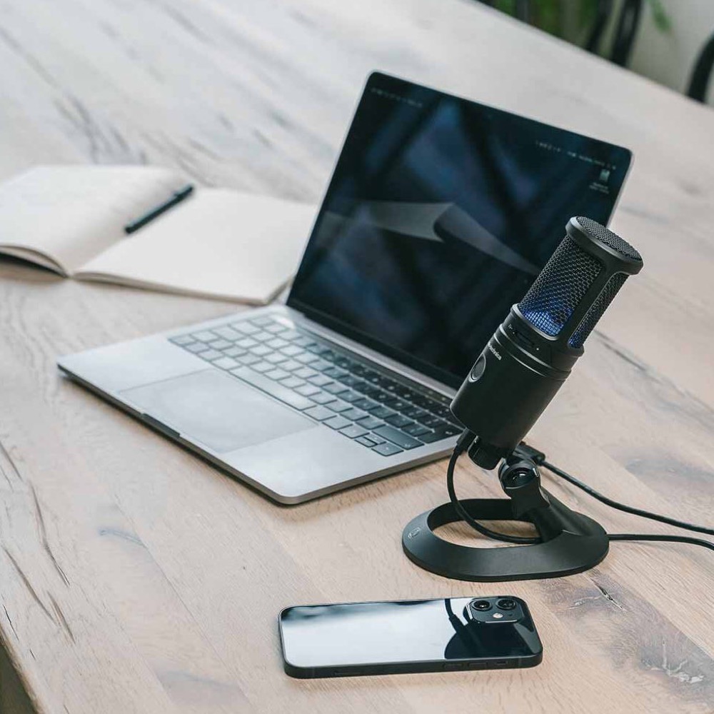 AUDIO-TECHNICA AT2020USB-X USBマイク コンデンサーマイク AT8175マイクロフォンポップフィルター付きセット イメージ画像3