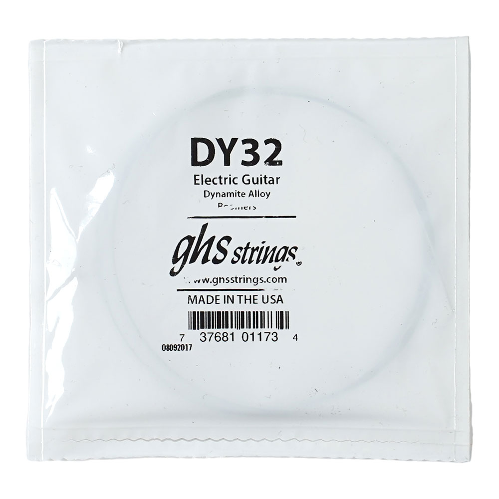 GHS DY32 Singles Boomers ROUNDWOUND .032 エレキギター用 バラ弦×4本