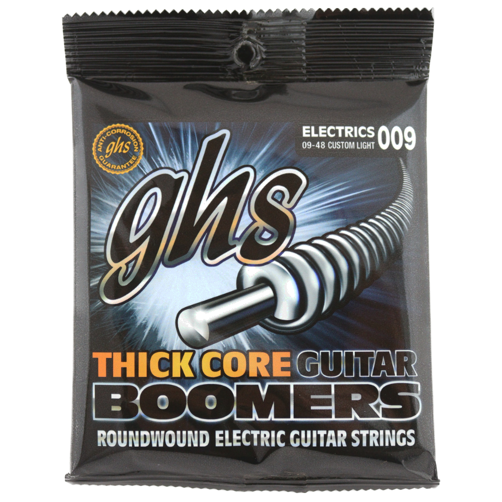 GHS HC-GBCL Thick Core Boomers CUSTOM LIGHT 009-048 エレキギター弦×12セット