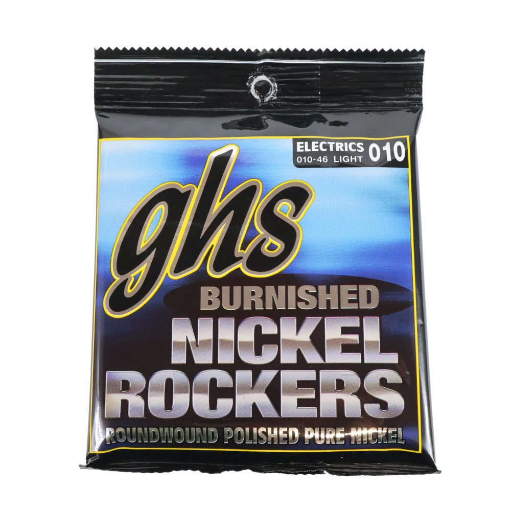 GHS BNR-L Burnished Nickel Rockers LIGHT 010-046 エレキギター弦×6セット