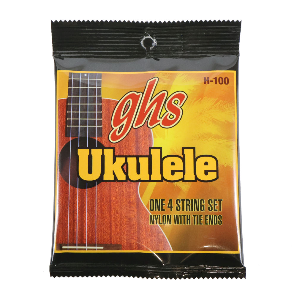 GHS H-100 Hawaiian Baritone Ukulele バリトン ナイロン ウクレレ弦×3セット