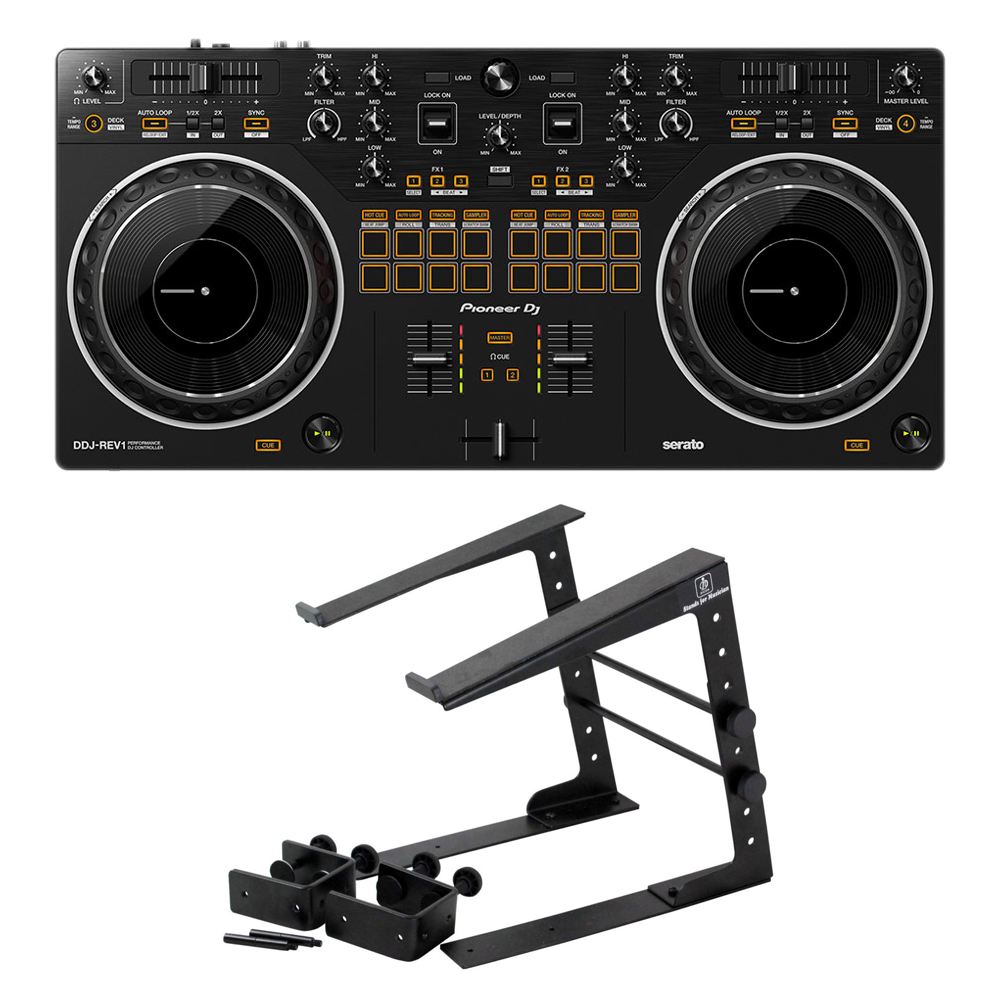 Pioneer DJ DDJ-REV1 ラップトップスタンド付きセット DJコントローラー Serato DJ Lite対応 コントローラー