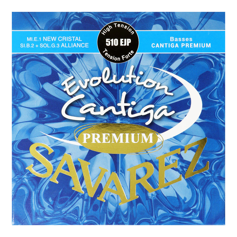 SAVAREZ サバレス 510EJP Evolution Cantiga PREMIUM High tension クラシックギター弦×12セット