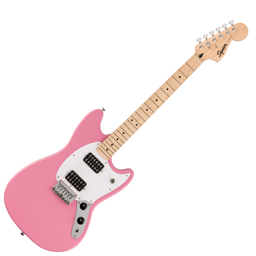 Squier スクワイヤー スクワイア Sonic Mustang HH MN FLP エレキギター ムスタング VOXアンプ付き 入門11点 初心者セット 正面画像