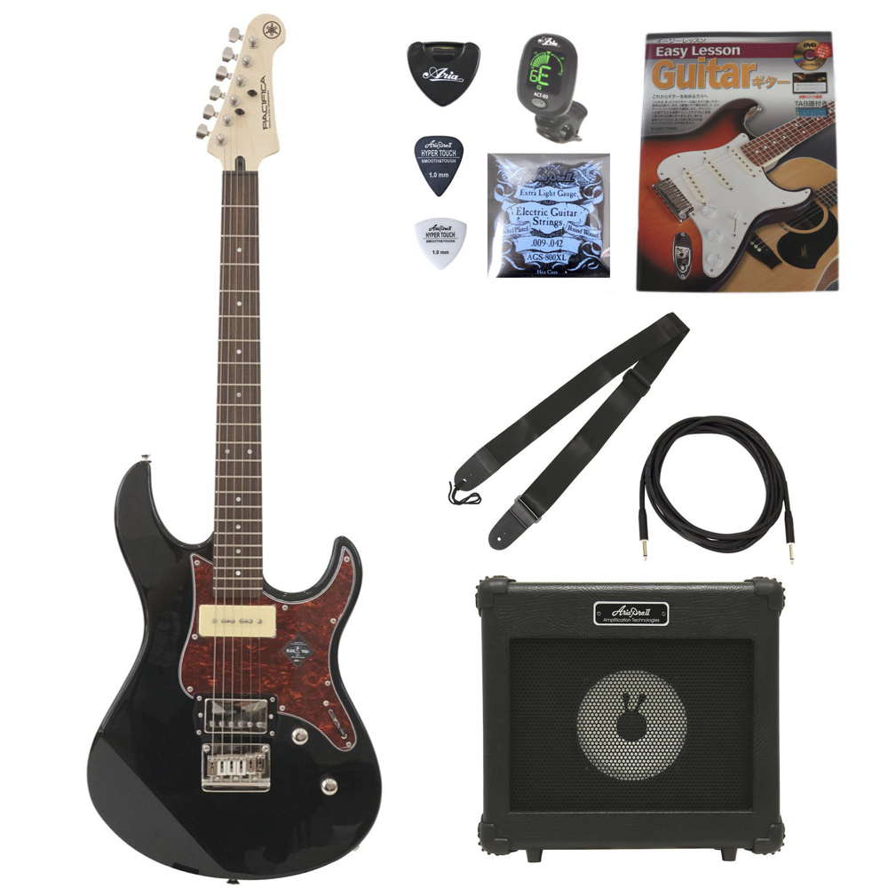 ヤマハ YAMAHA PACIFICA311H BL エレキギター ARIA アンプ付きエレキギター付属品セット 初心者セット