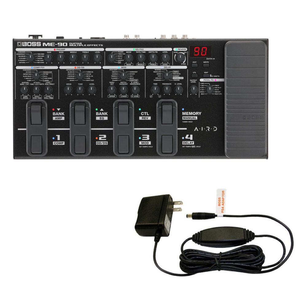 BOSS ボス ME-90 マルチエフェクター PSA-100S2アダプター付きセット