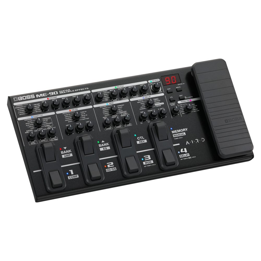 BOSS ボス ME-90 マルチエフェクター PSA-100S2アダプター付きセット 全体画像