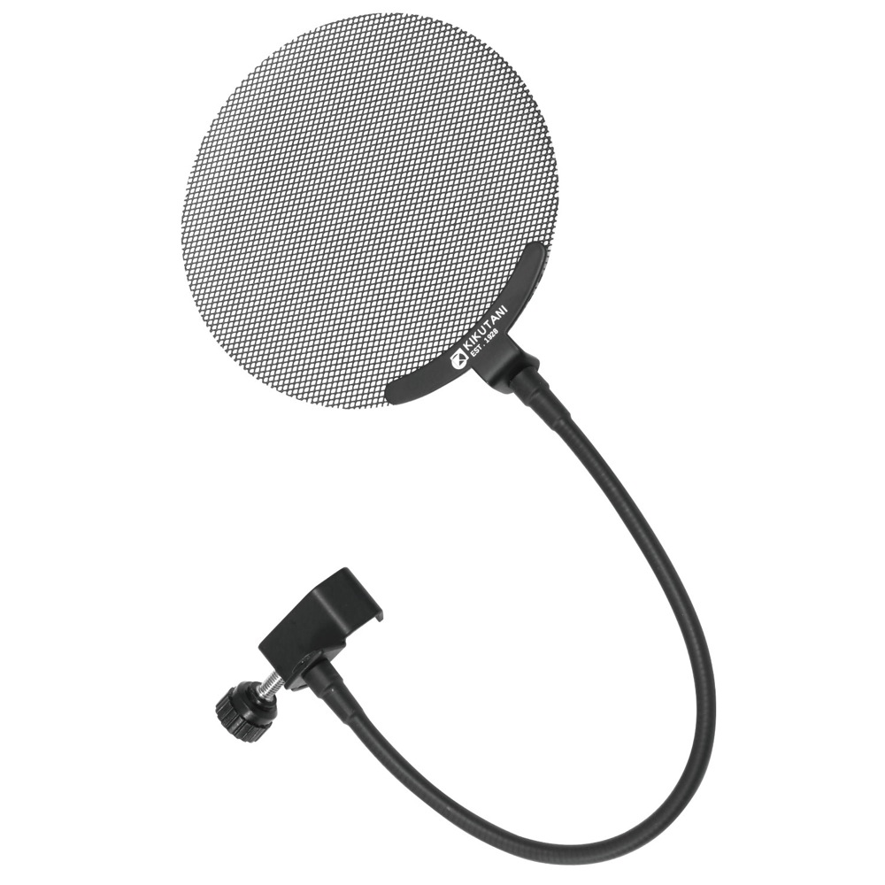 AKG C214 コンデンサーマイク 正規輸入品 金属製ポップフィルター付きセット KIKUTANI PO-8