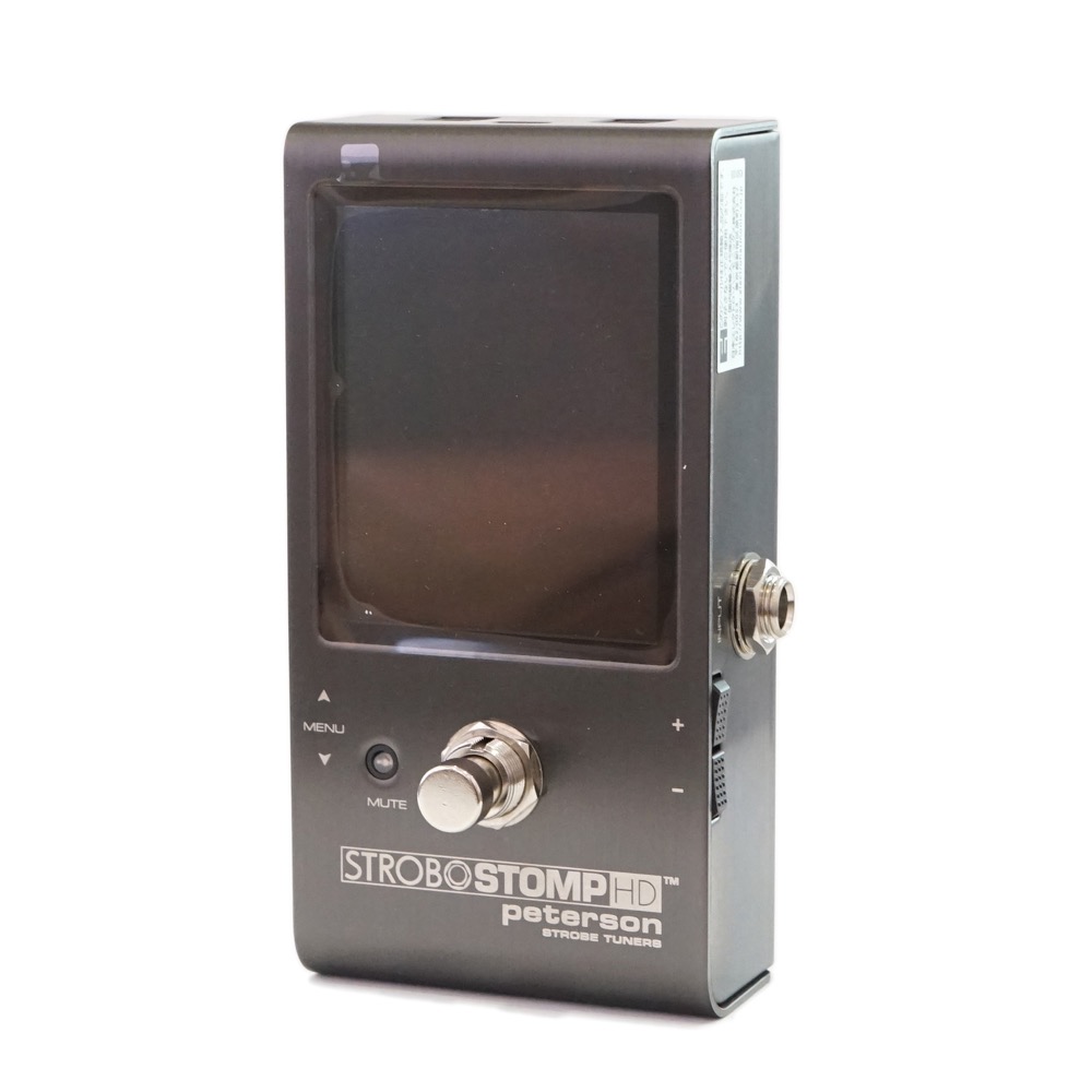 PETERSON Strobo Stomp HD ストロボ・チューナー・ペダル ディスプレイ保護用強化ガラス・フィルム付きセット PETERSON Strobo Stomp HD