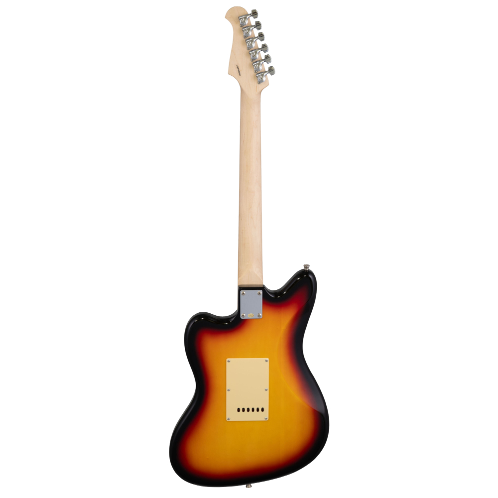 LEGEND レジェンド LJM-Z TT 3TS ジャズマスタータイプ エレキギター アンプ付き 初心者セット ボディバック画像