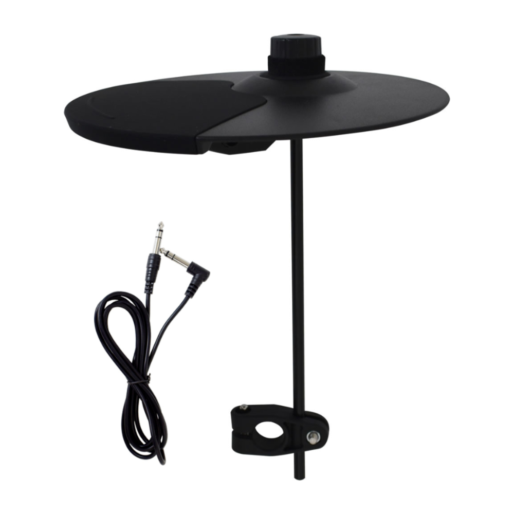 ONETONE ワントーン 電子ドラム OTDD-100 WH パッド式バスドラム シンバル追加(3シンバル)セット ドラム椅子 スティック ヘッドホン付き シンバルパッド画像