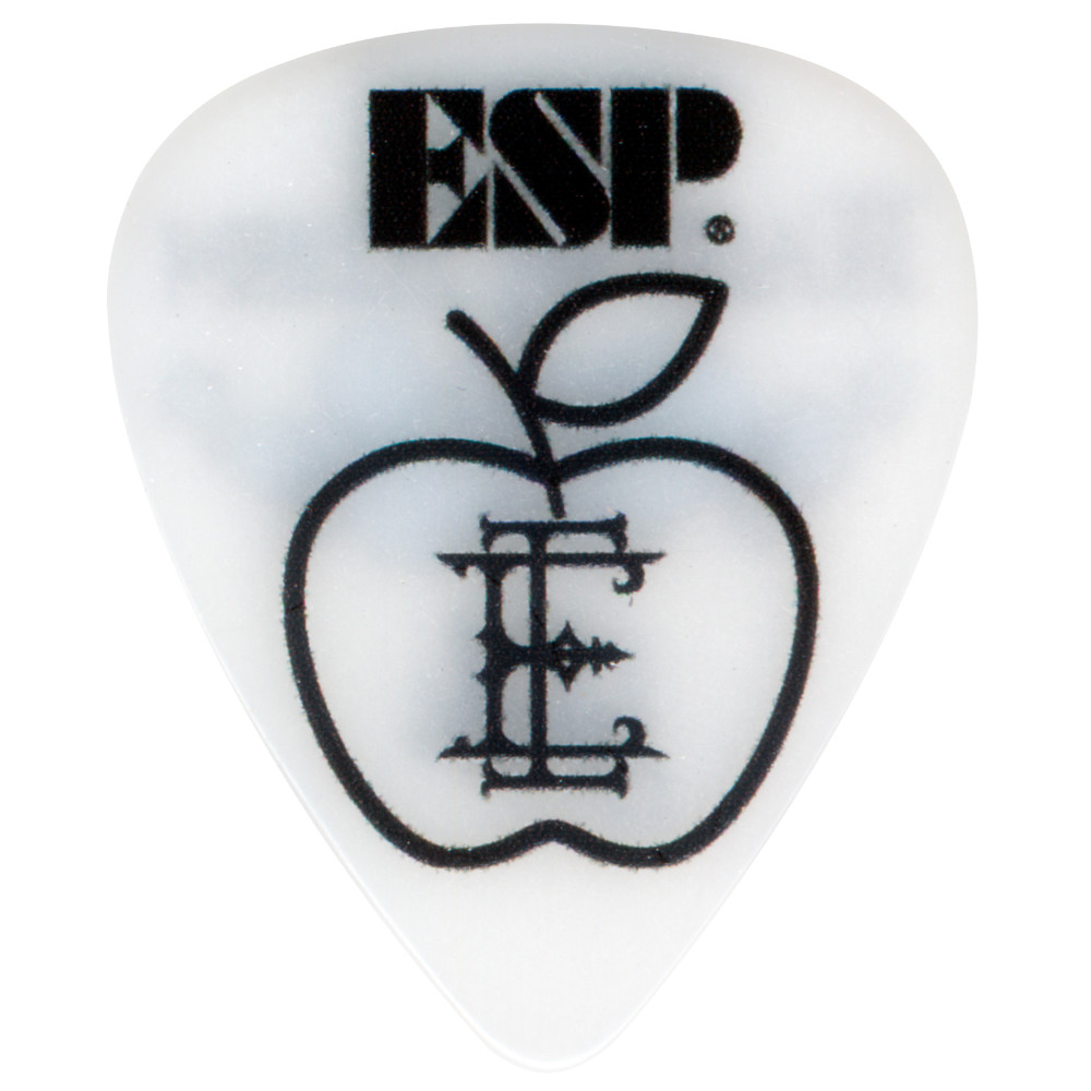 ESP イーエスピー PA-EY08 ティアドロップ型 ギターピック×10枚 裏面