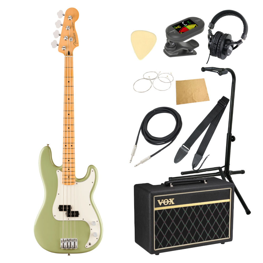 Fender フェンダー Player II Precision Bass MN BCG エレキベース VOXアンプ付き 入門10点 初心者セット