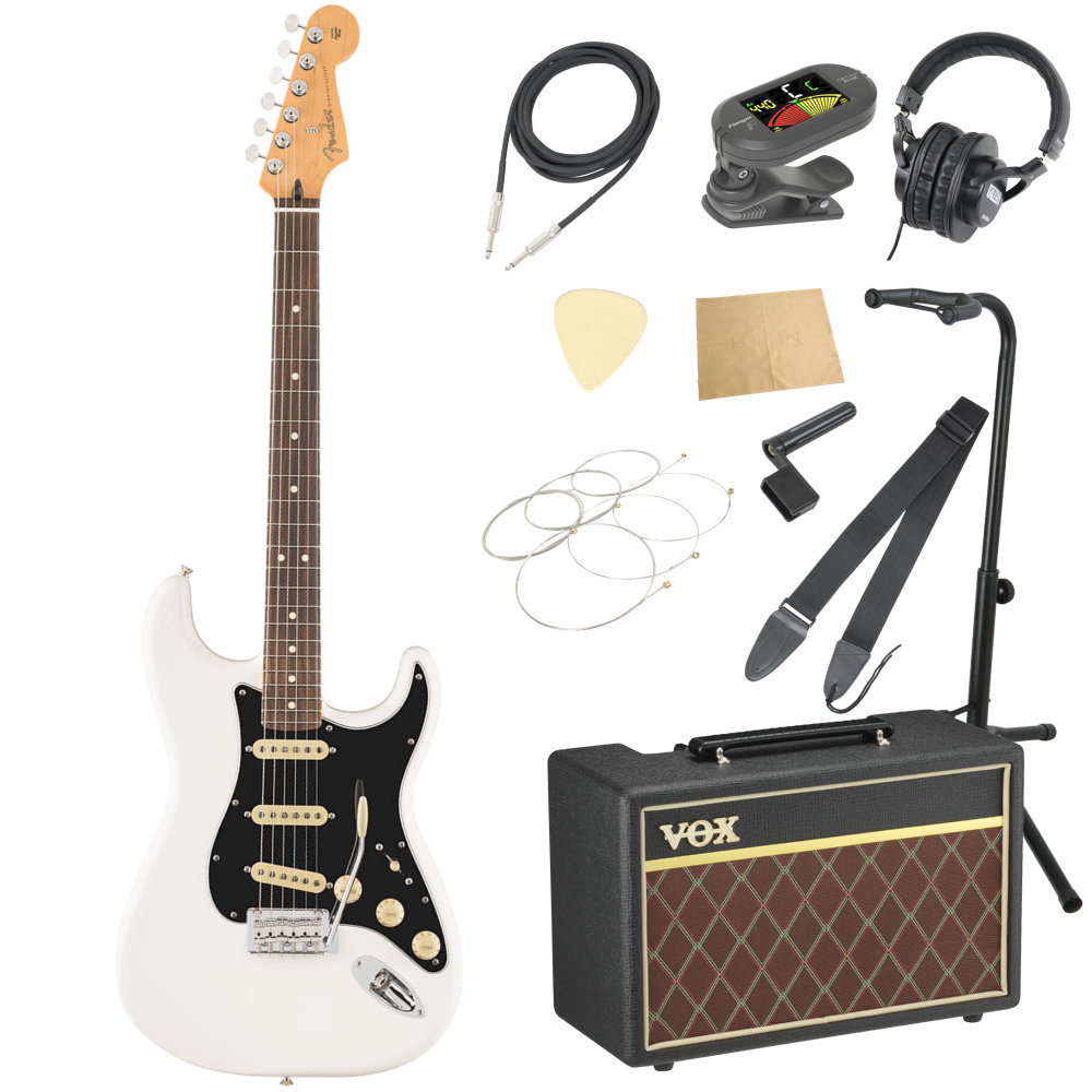 Fender フェンダー Player II Stratocaster RW PWT エレキギター VOXアンプ付き 入門11点 初心者セット