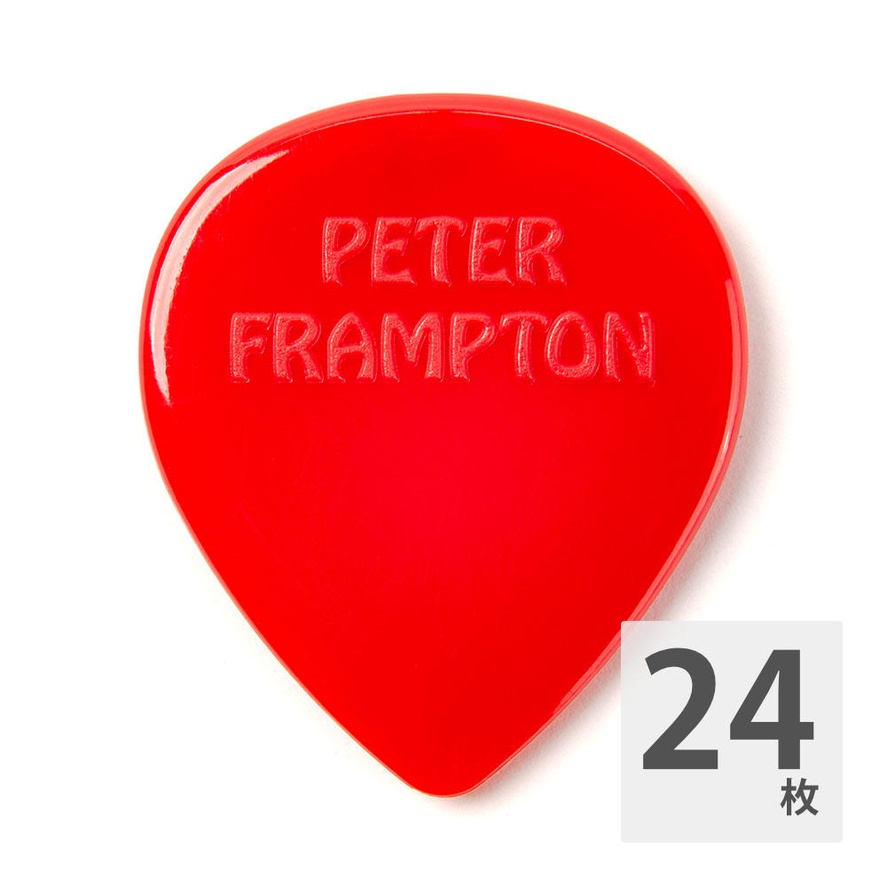 JIM DUNLOP ジムダンロップ PF599RRD Red ギターピック×24枚
