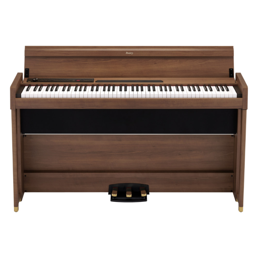 電子ピアノ KORG Poetry DIGITAL PIANO コルグ ポエトリー用高低自在椅子付きセット KORG PC-400-PB ピアノ画像
