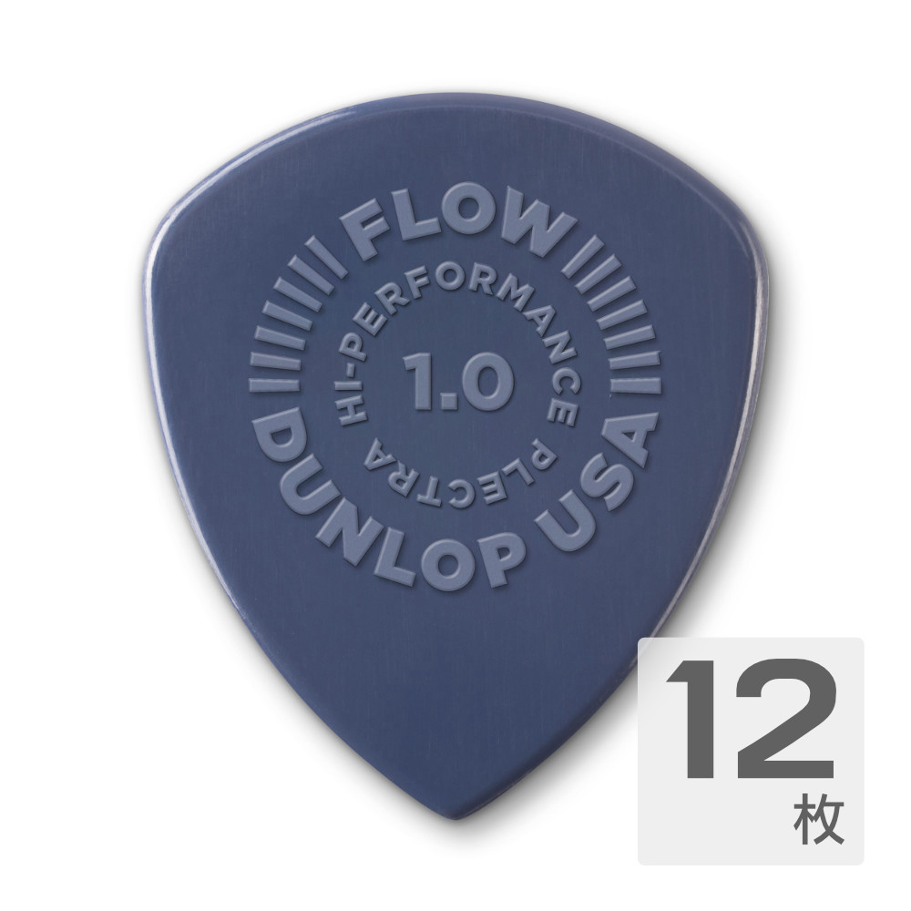 Jim Dunlop ジムダンロップ FLOW NYLON PICK 541B1.00 ギターピック×12枚