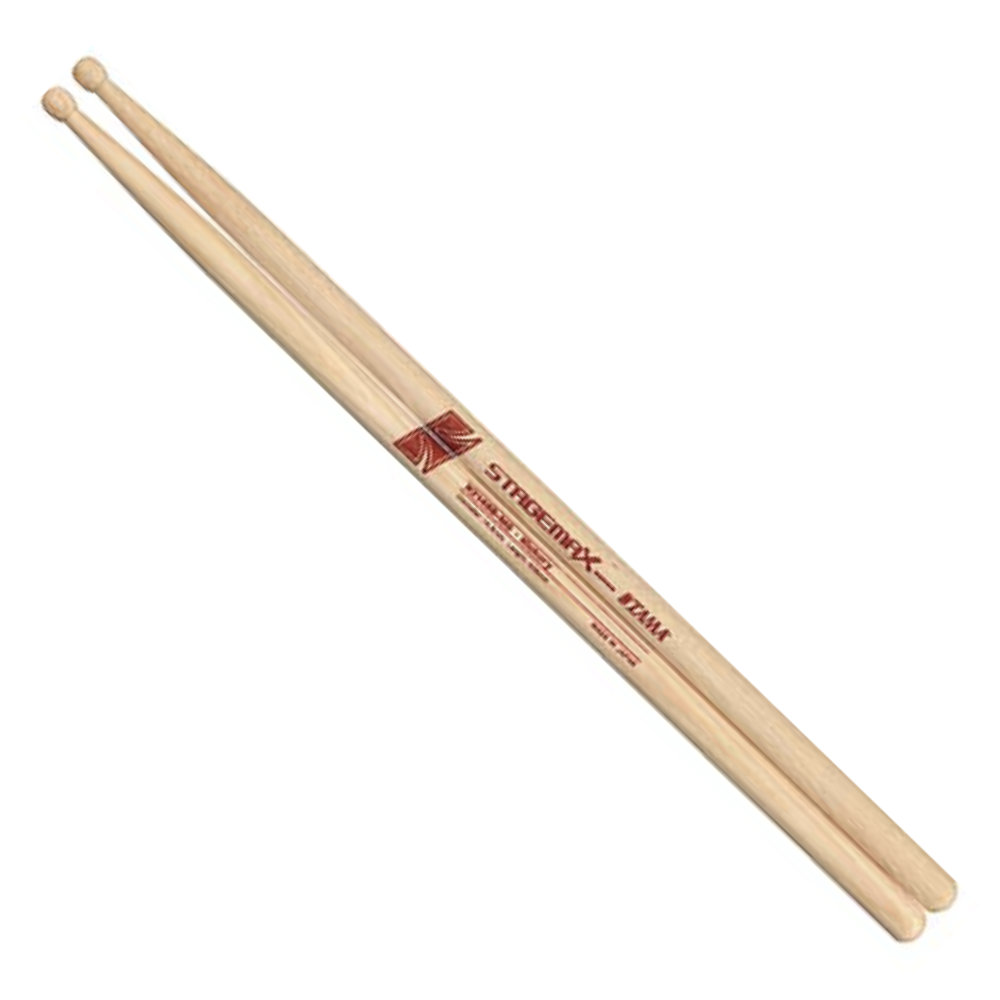TAMA タマ H2145B-MS ヒッコリー ボールチップ ドラムスティック×6セット