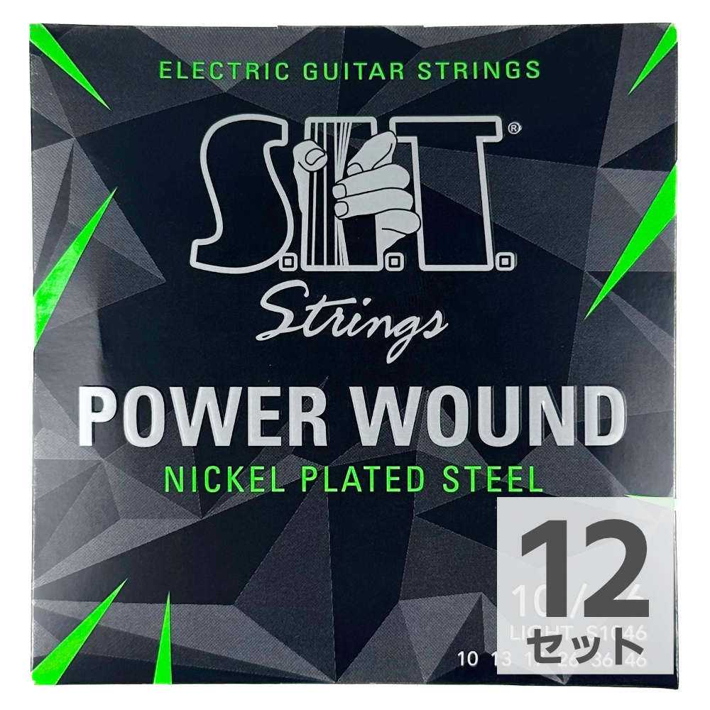 SIT STRINGS S1046 LIGHT エレキギター弦×12SET