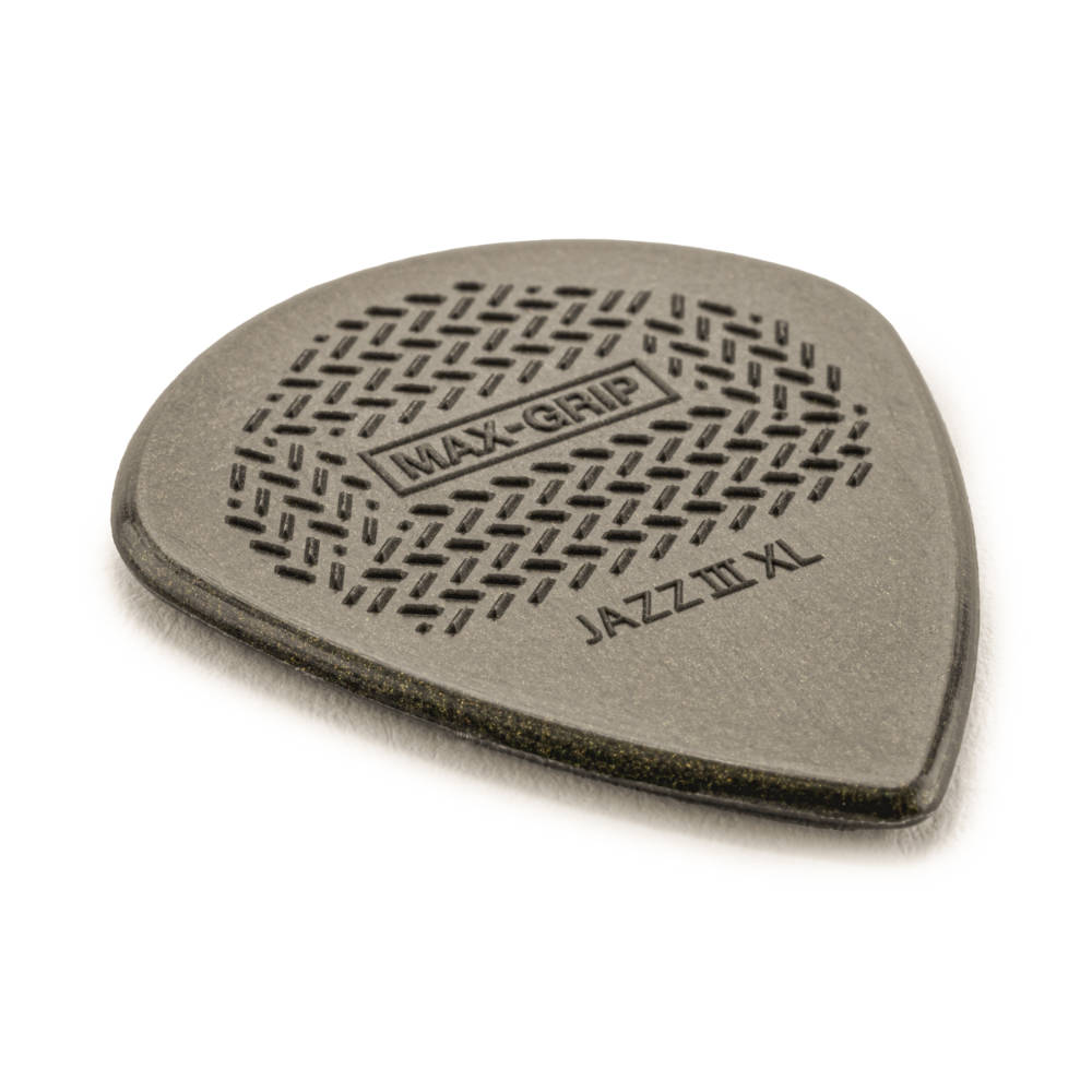 JIM DUNLOP ジムダンロップ 581RXLC MAX-GRIP JAZZ III XL PICKS カーボンファイバー ギターピック×24枚 サイド