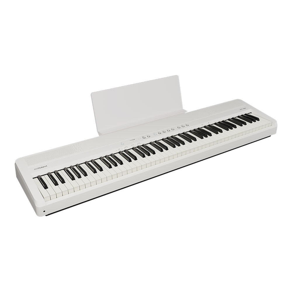 ROLAND FP-40WHB Digital Piano ホワイト 電子ピアノ 純正スタンドセット 全体