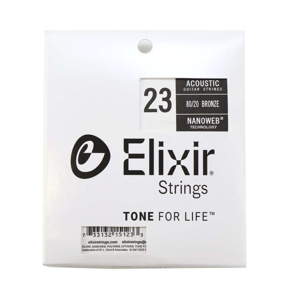 ELIXIR 15123/023弦×4本