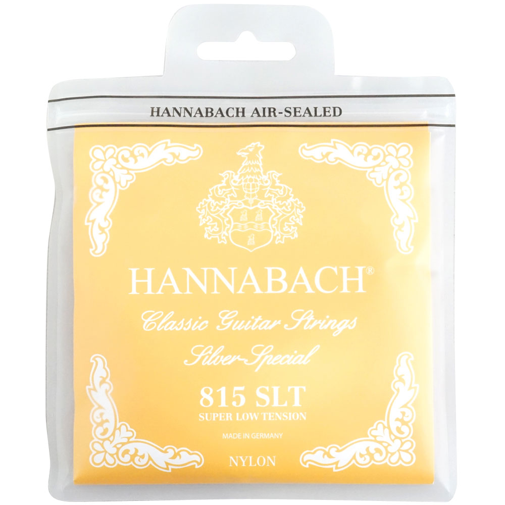 HANNABACH E815 SLT-Yellow Set クラシックギター弦×6セット