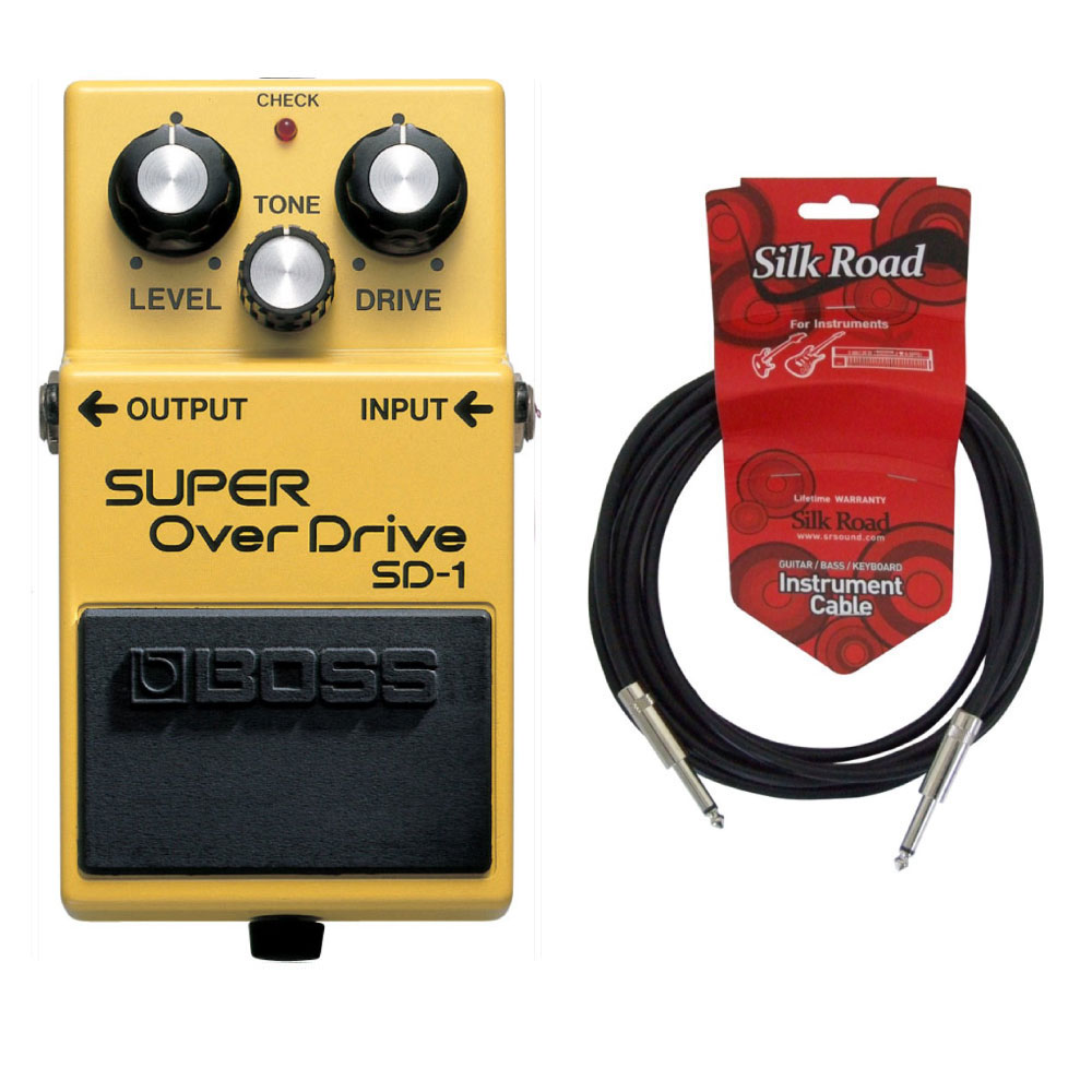 BOSS SD-1 3Mシールドケーブル付き スーパーオーバードライブ エフェクター