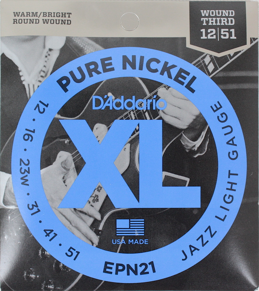 D'Addario EPN21 Jazz Light エレキギター弦×10SET