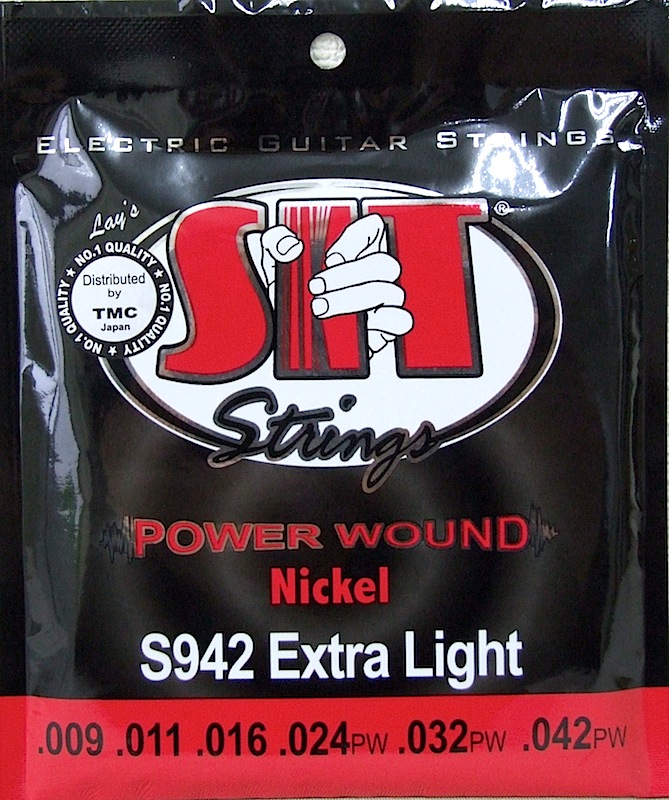 SIT STRINGS S942 EXTRA LIGHT エレキギター弦×6SET
